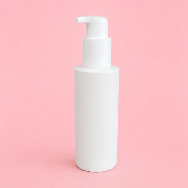 The product on a clean pastel studio backdrop